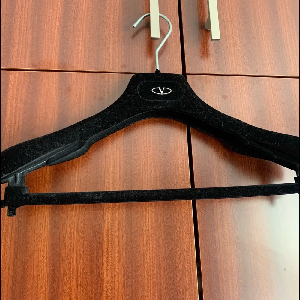 New VALENTINO Black Velvet Hanger